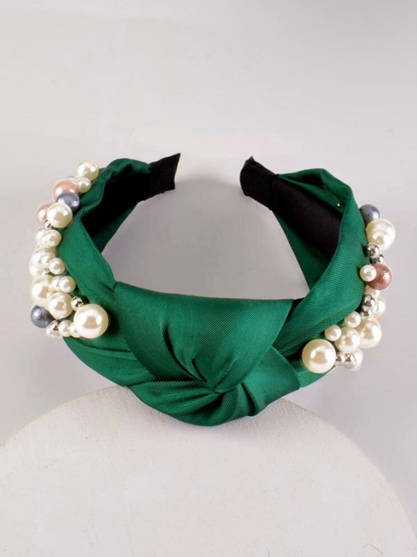 Pearl and Basil headband