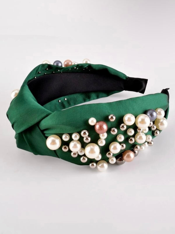 Pearl and Basil headband